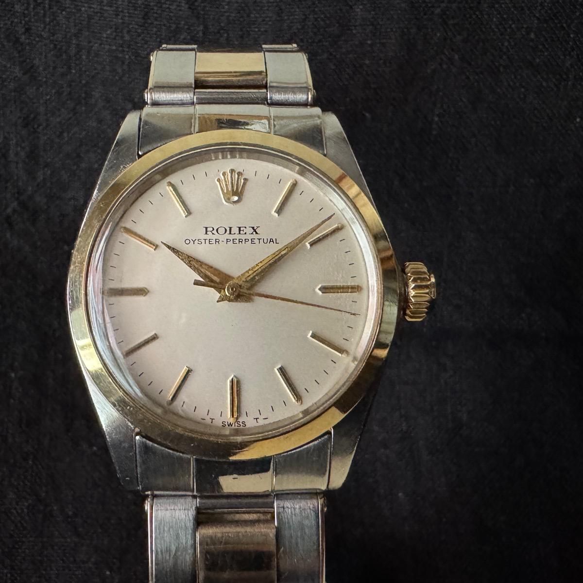 ROLEX OYSTER PERPETUALʥå  ѡڥ奢SSYG ٥åȥ֥쥹