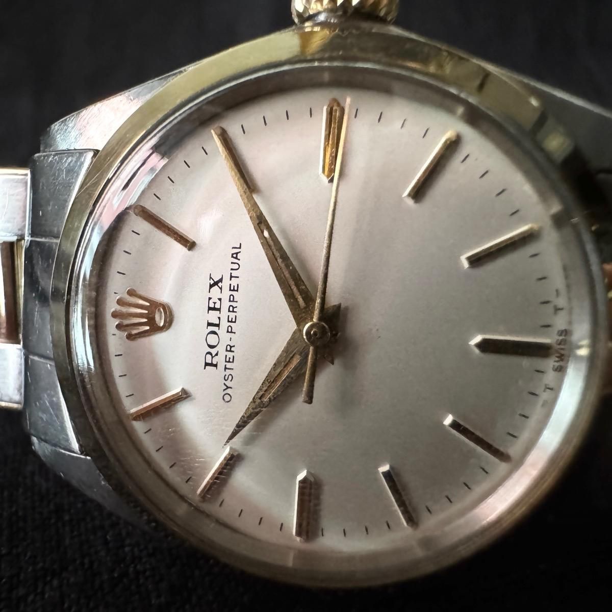 ROLEX OYSTER PERPETUALʥå  ѡڥ奢SSYG ٥åȥ֥쥹