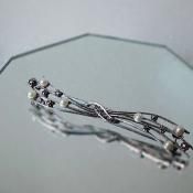 1950-60ǯ С ѡ ή֥Silver Pearl Brooch