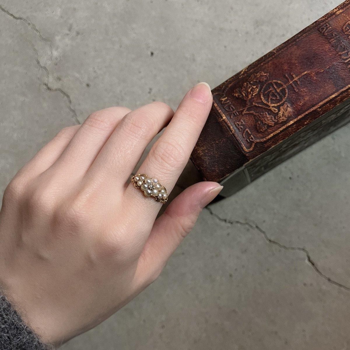 硼 18 ŷѡ 饹 󥰡Georgean 18K Pearl Ring