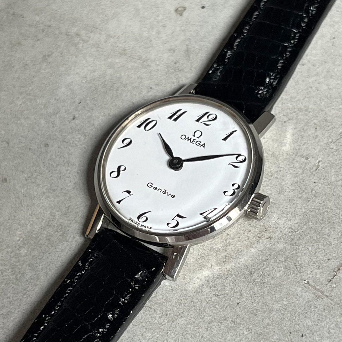 OMEGA GENEVEʥᥬ ֡͡˥ۥ磻ȡӥå 