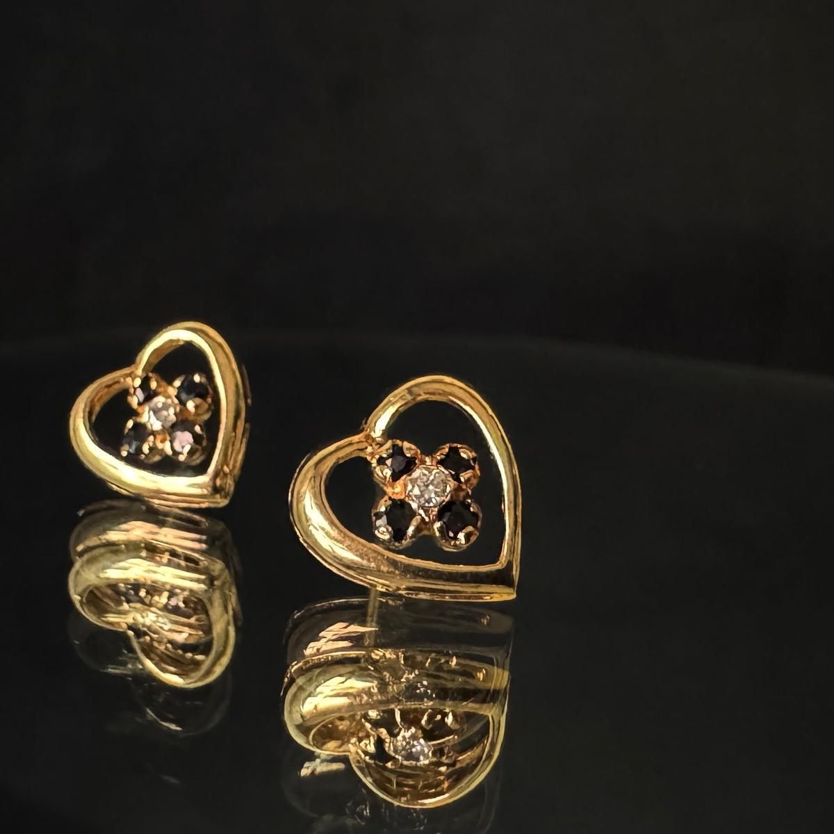 ơ 9K ե ϡȥԥ9K Sapphire Earrings