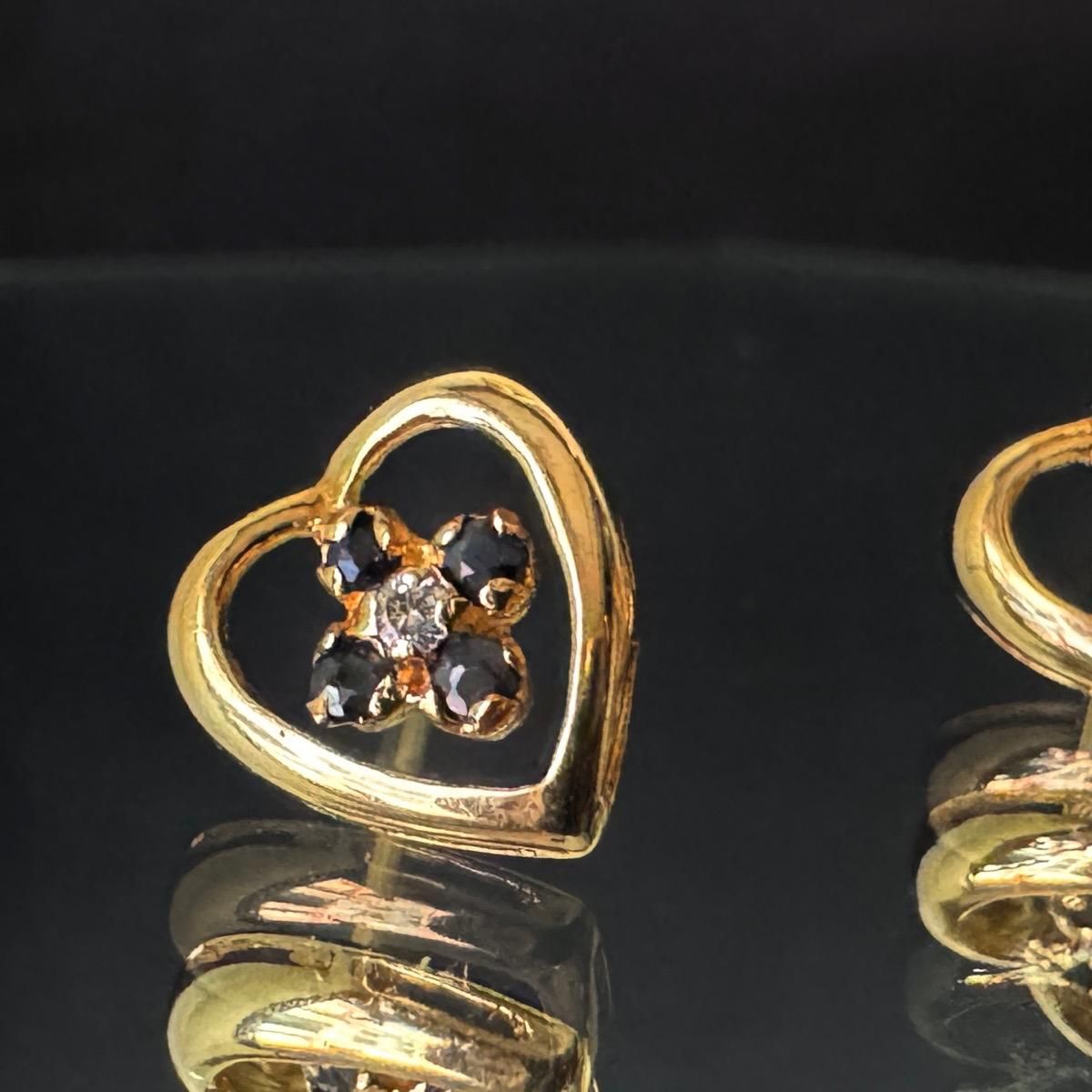 ơ 9K ե ϡȥԥ9K Sapphire Earrings