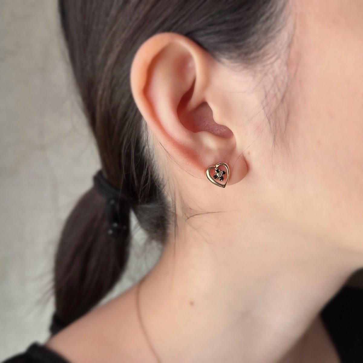 ơ 9K ե ϡȥԥ9K Sapphire Earrings