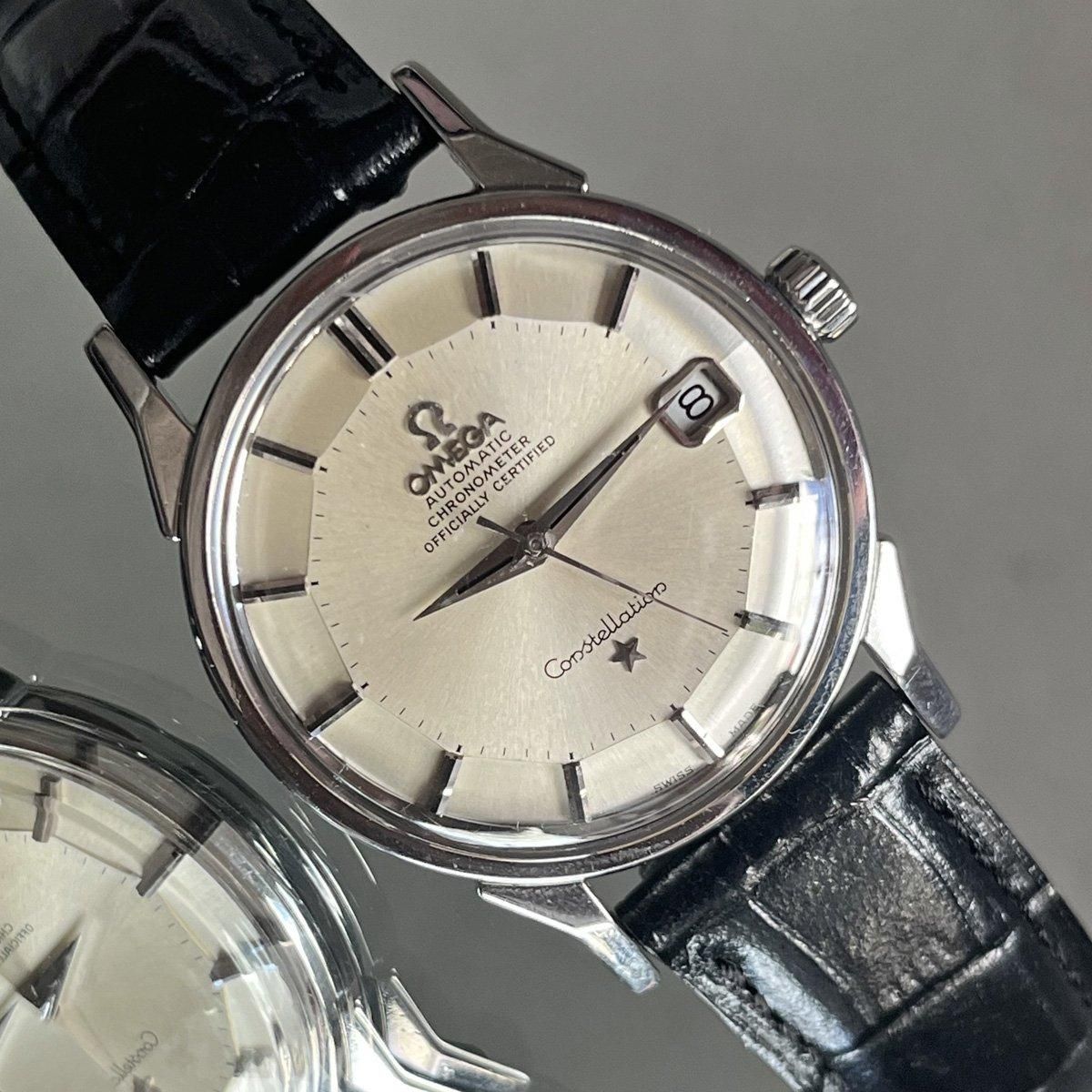 OMEGA CONSTELLATIONʥᥬ 󥹥ƥ졼PIE PAN DIAL 12 Υ᡼ ư