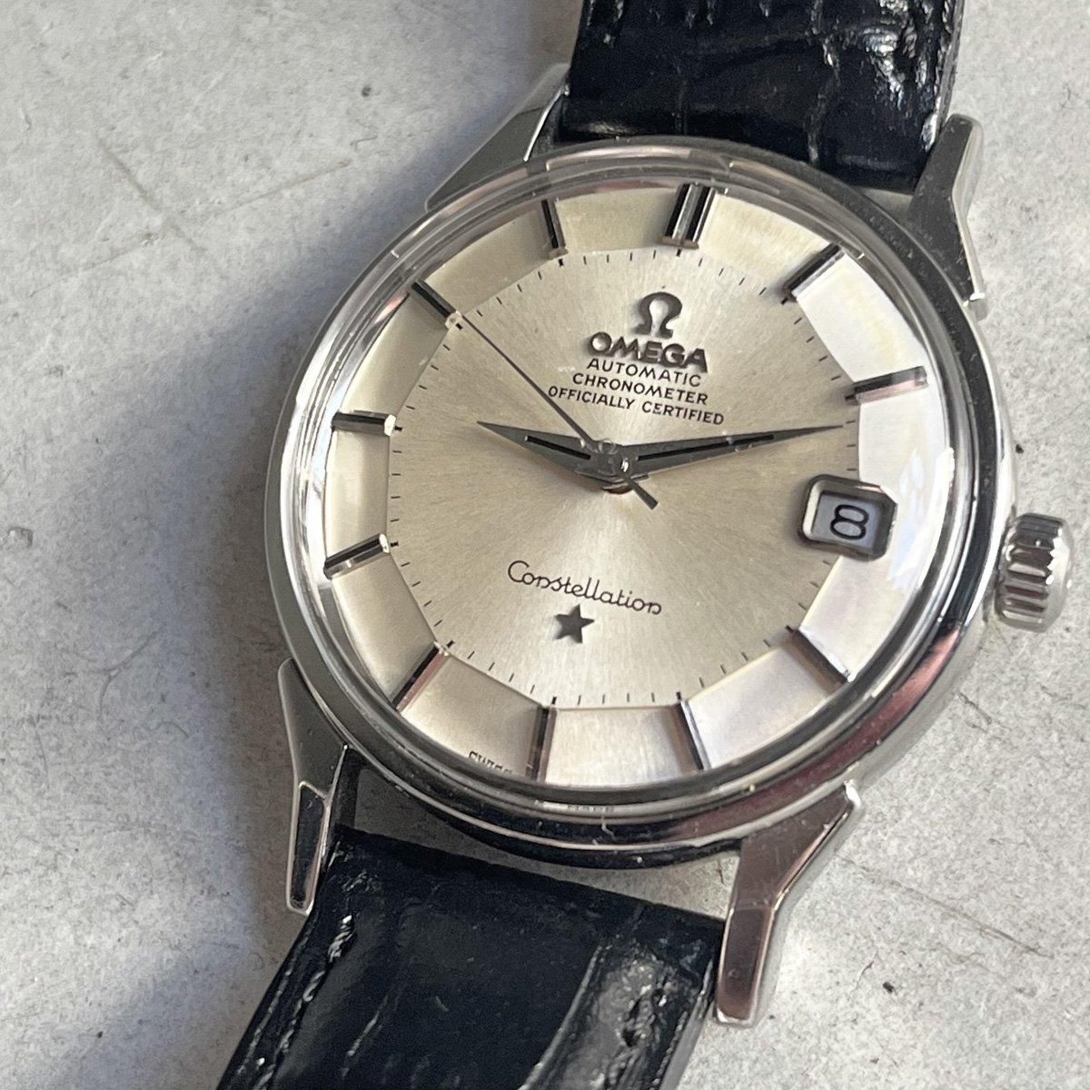 OMEGA CONSTELLATIONʥᥬ 󥹥ƥ졼PIE PAN DIAL 12 Υ᡼ ư