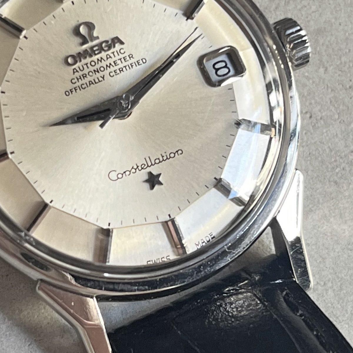 OMEGA CONSTELLATIONʥᥬ 󥹥ƥ졼PIE PAN DIAL 12 Υ᡼ ư