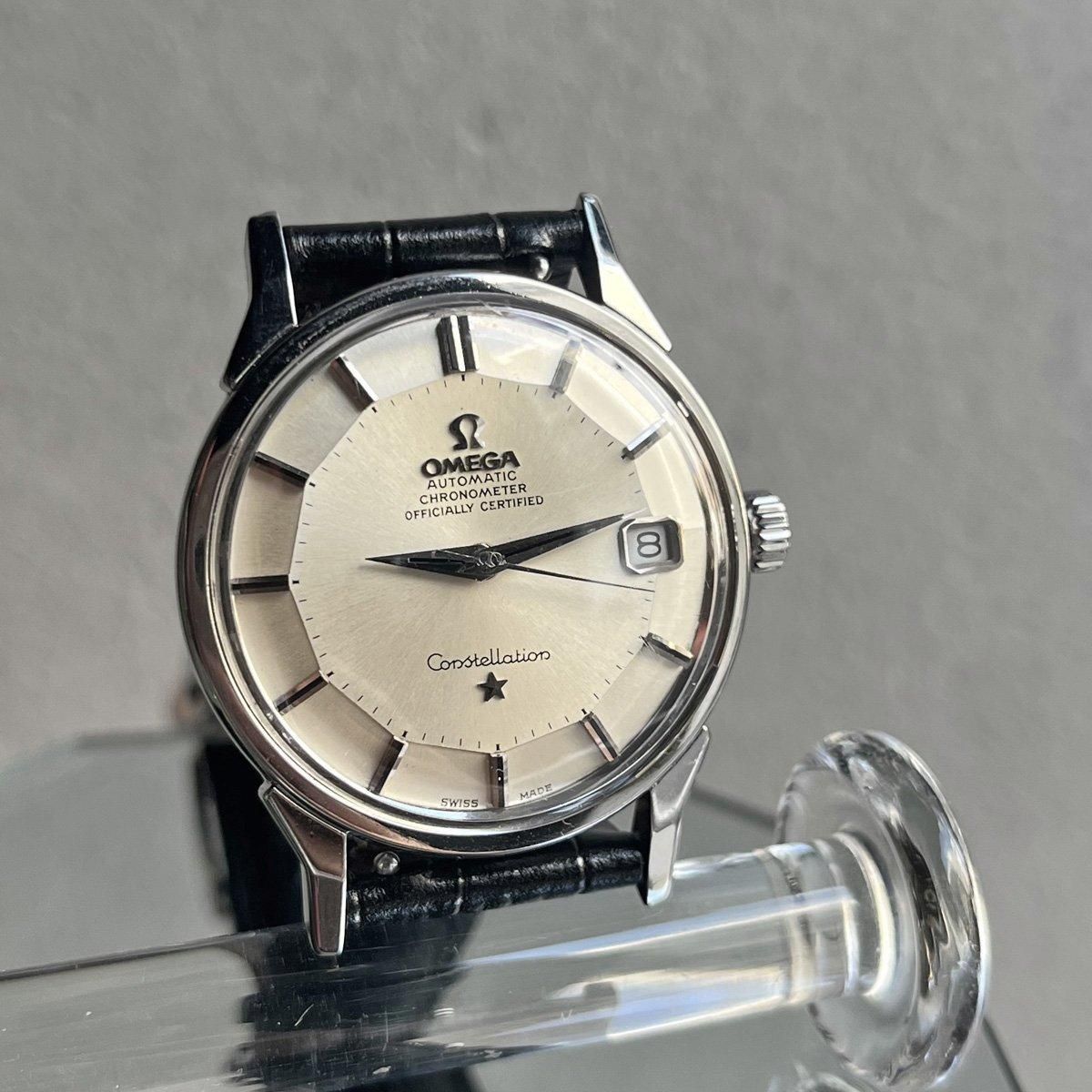 OMEGA CONSTELLATIONʥᥬ 󥹥ƥ졼PIE PAN DIAL 12 Υ᡼ ư