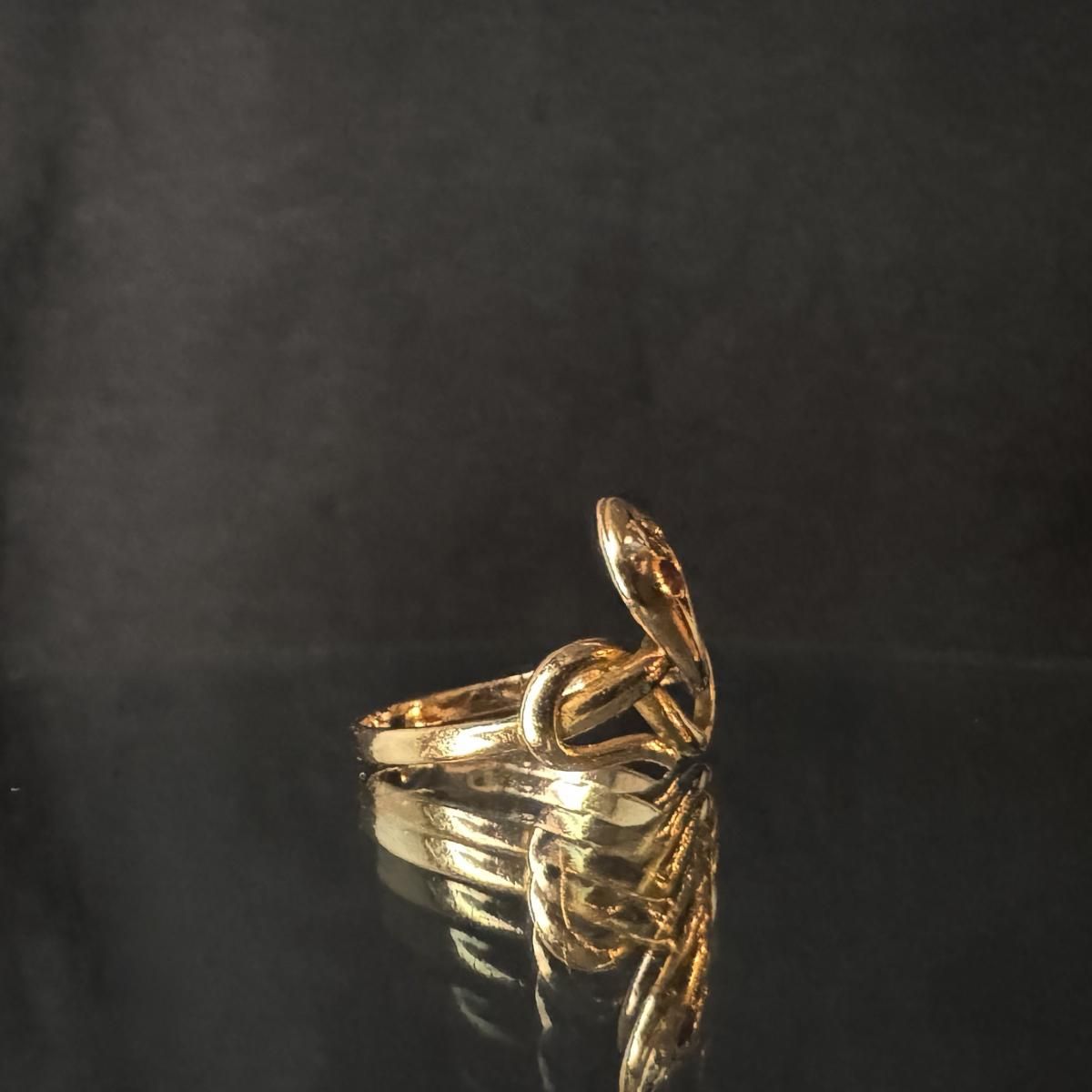 ȥꥢ 14  ӡ ͡󥰡Victorian Snake Ring