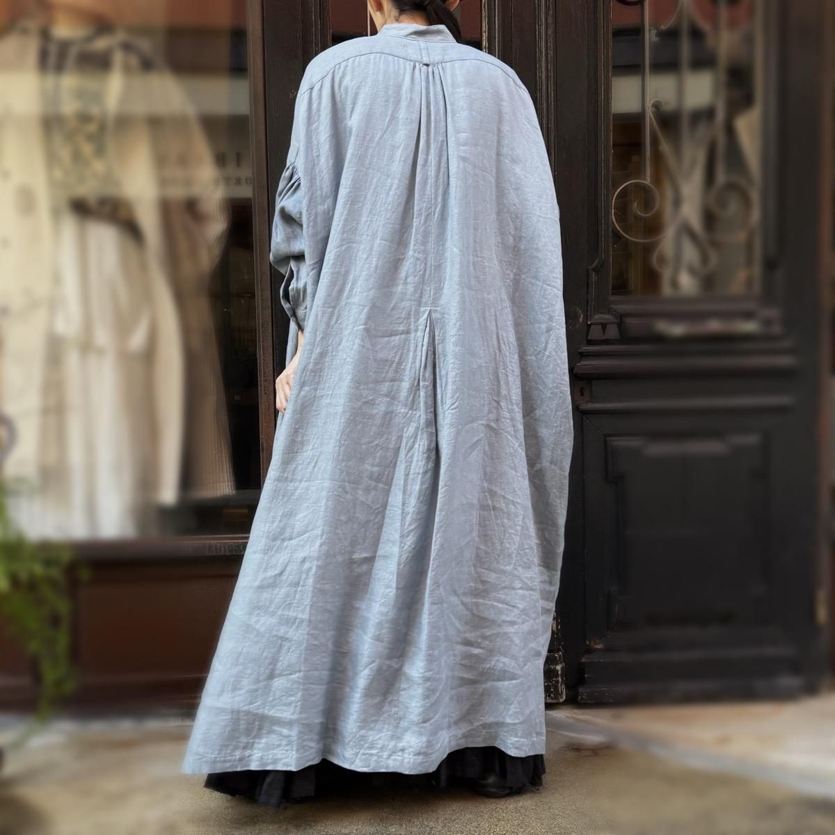 suzuki takayuki peasant dressʥ業 ڥȥɥ쥹Etain blue