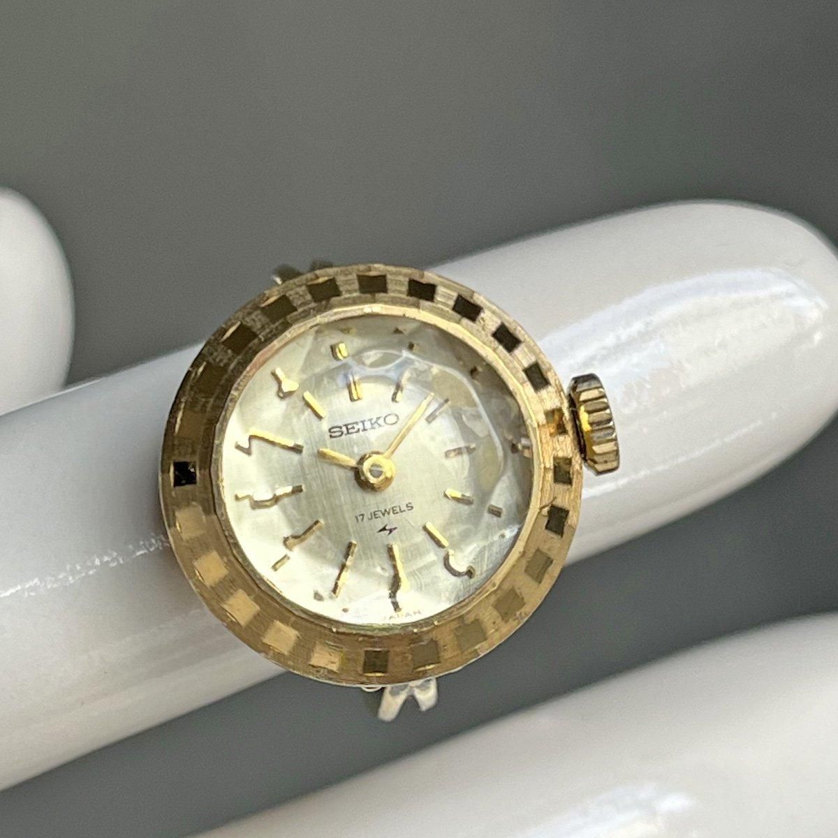 <img class='new_mark_img1' src='https://img.shop-pro.jp/img/new/icons13.gif' style='border:none;display:inline;margin:0px;padding:0px;width:auto;' />SEIKO RING WATCH ( 󥰥å) åȥ饹 
