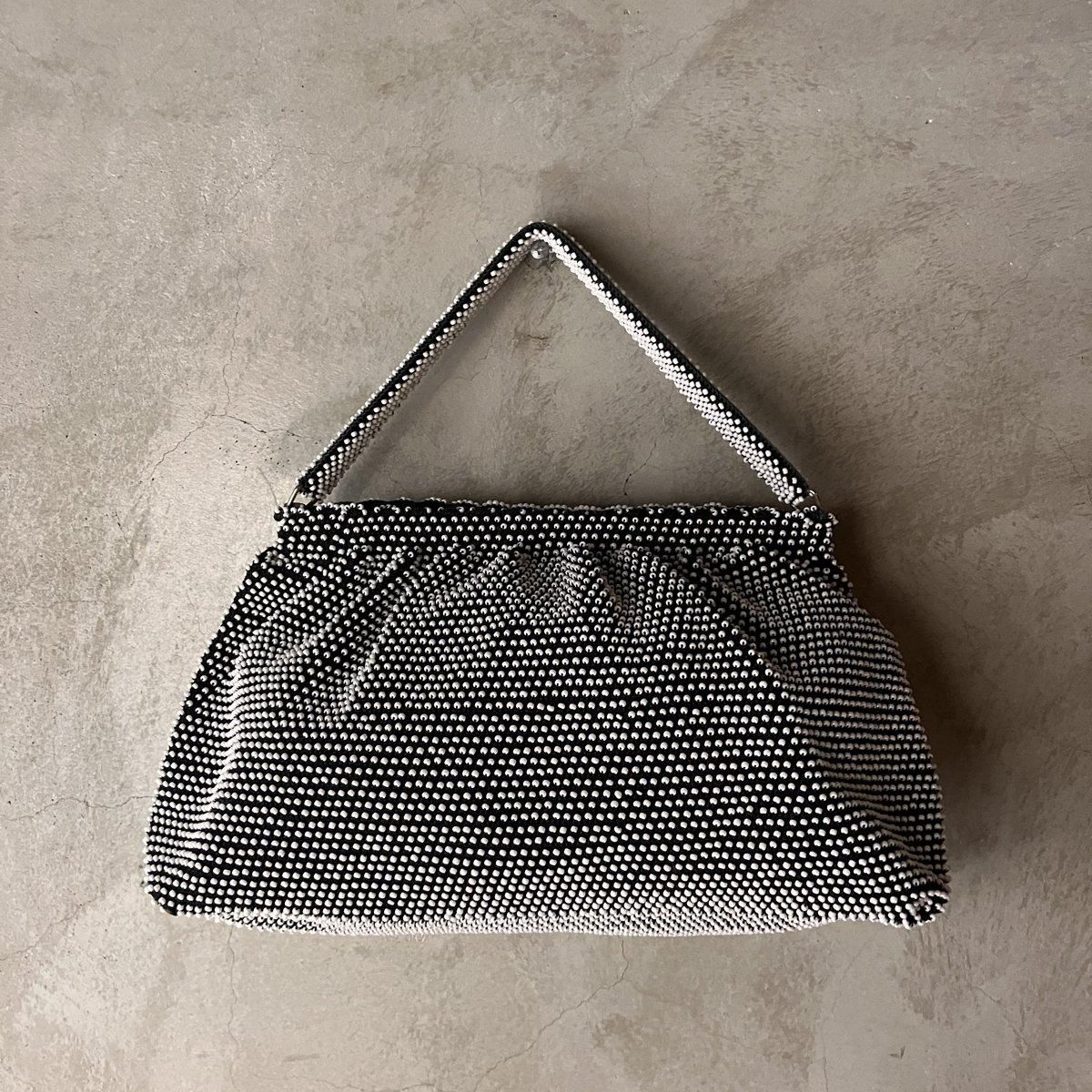 ơ ӡå ԥɥå ХåVintage Beaded Crochet Bag
