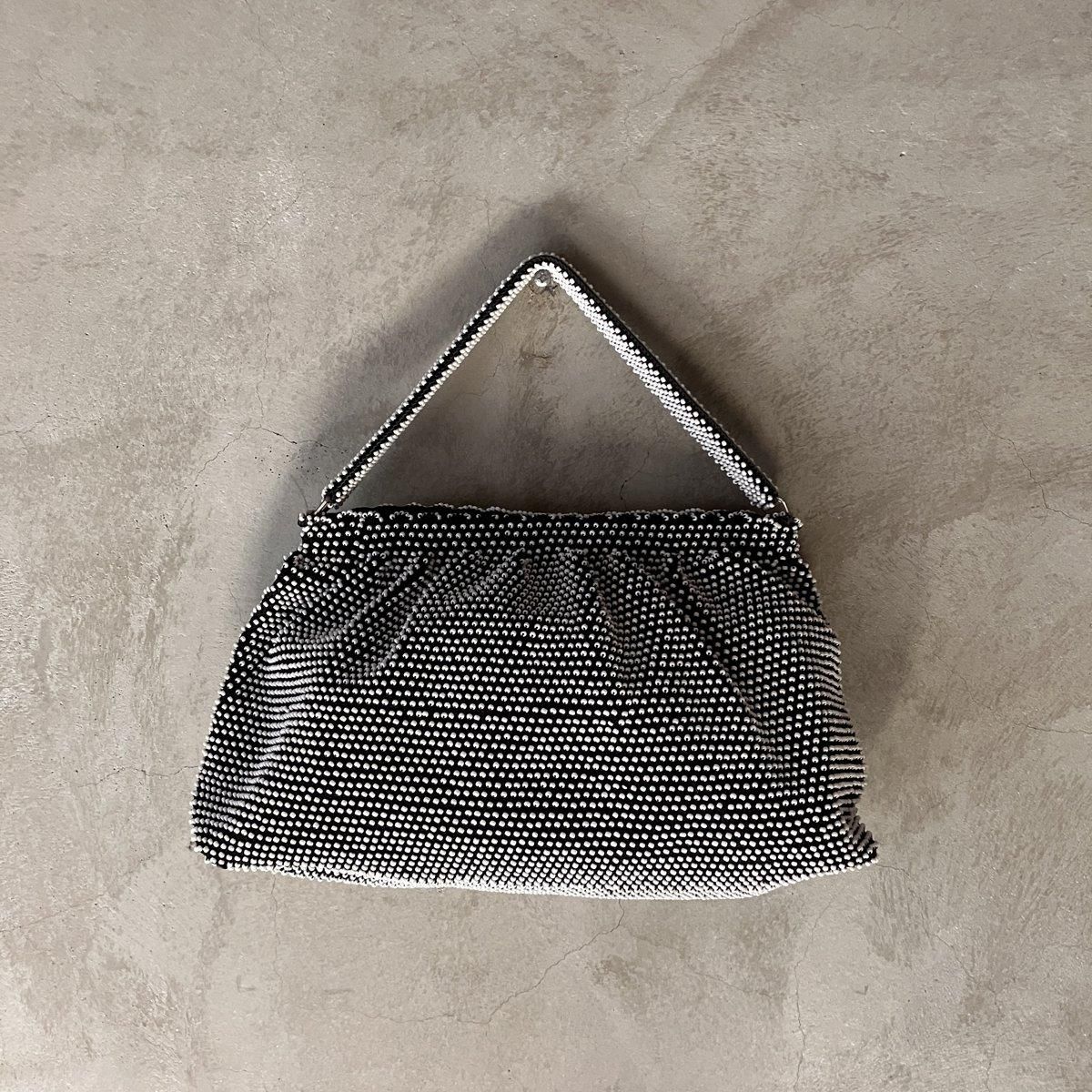 ơ ӡå ԥɥå ХåVintage Beaded Crochet Bag