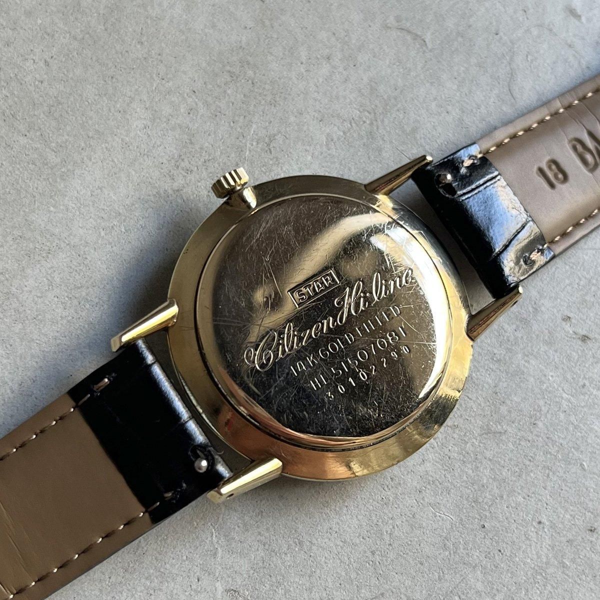 CITIZEN HI-LINEʥ ϥ饤14Kĥ ʸ