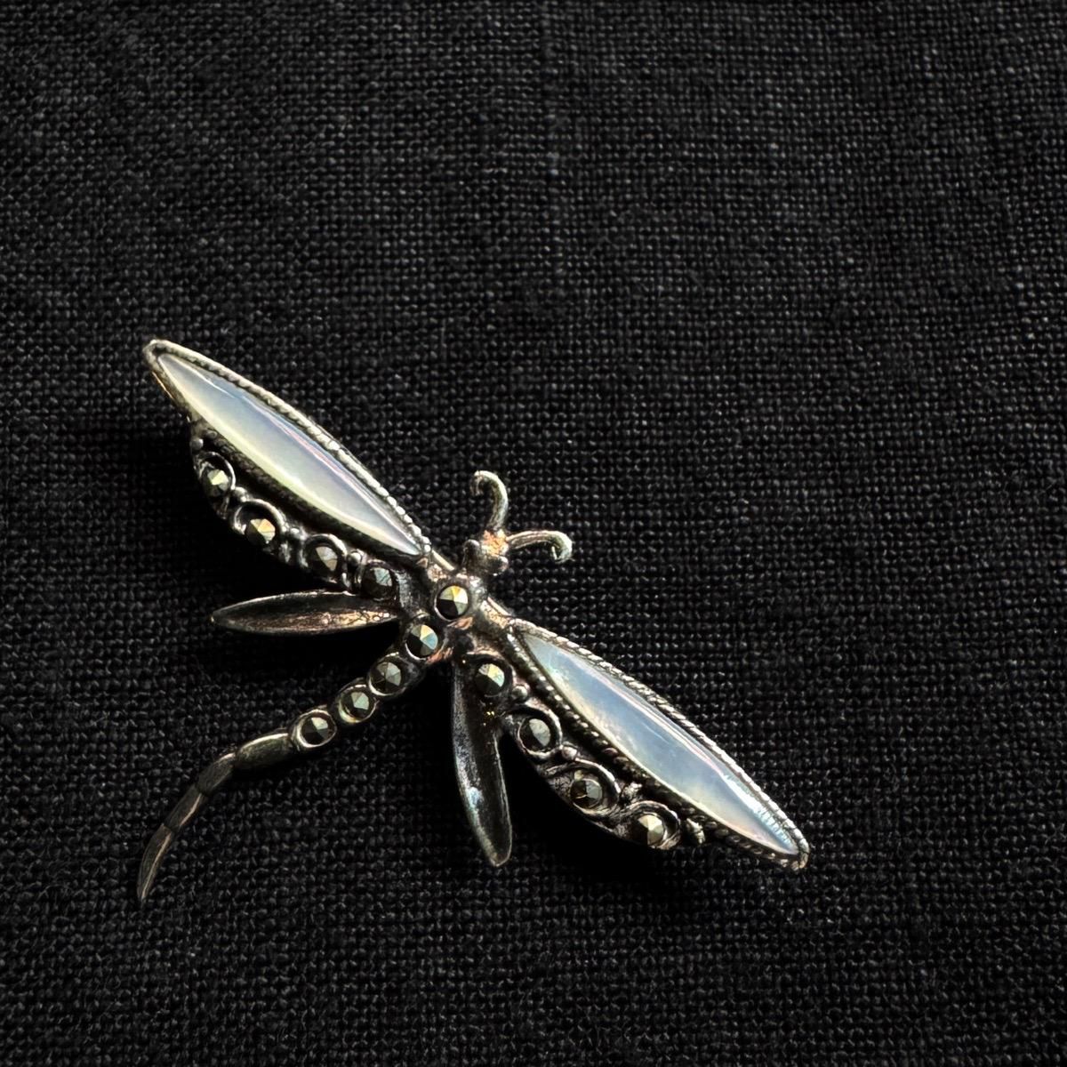 1950ǯ С ޥ֥ѡ ֥Silver MOP Brooch