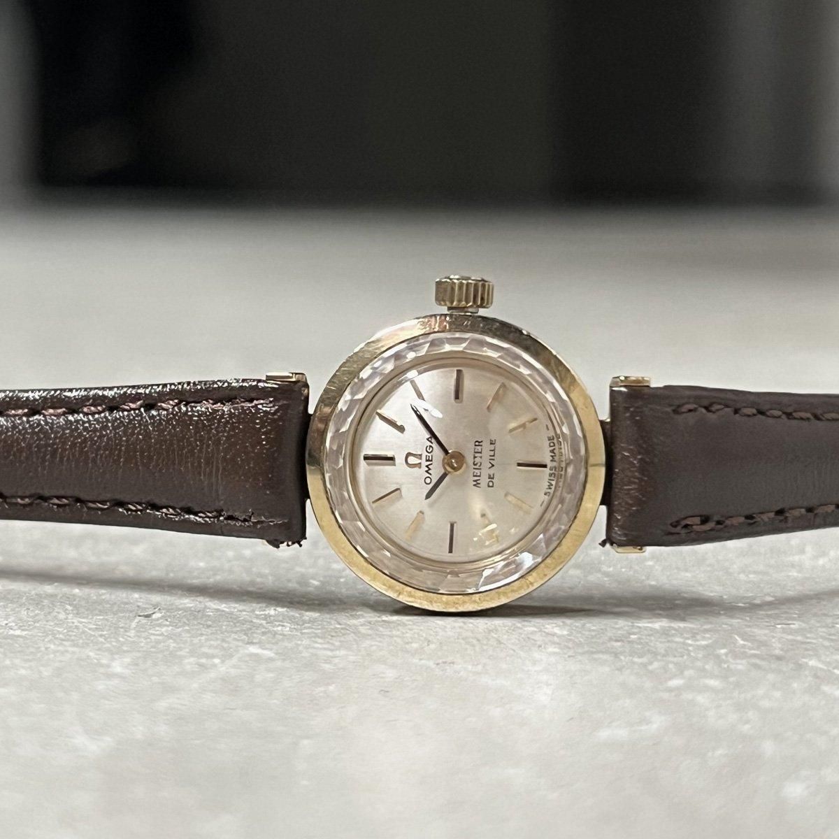 【どぅー】OMEGA オメガ デビル カットガラス アンティーク時計 OMEGA DE VILLE（オメガ デビル）カットガラス- JeJe PIANO ONLINE