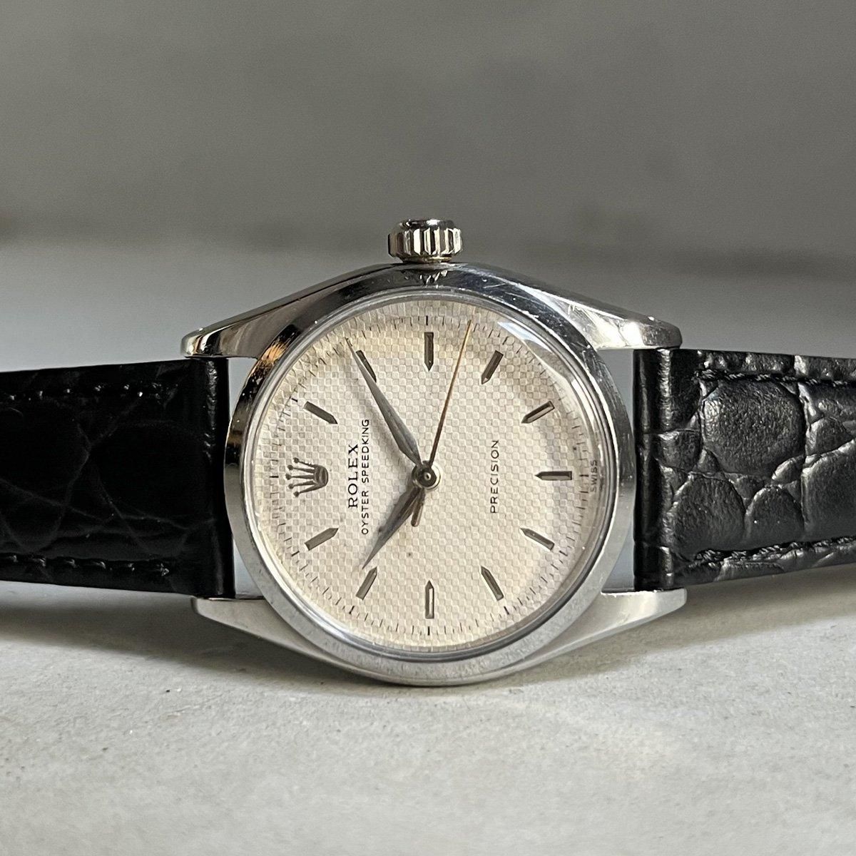 ROLEX OYSTER SPEEDKINGʥå  ԡɥ󥰡˥硼 ߥ Ref.6420 