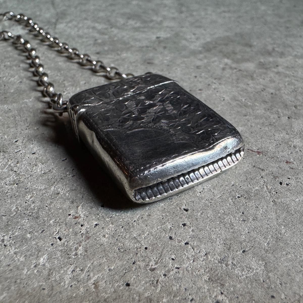 1897ǯ С ޥåۥ ͥå쥹Silver Match Holder Necklace
