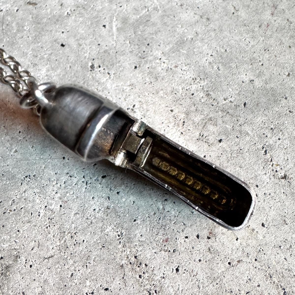 1897ǯ С ޥåۥ ͥå쥹Silver Match Holder Necklace