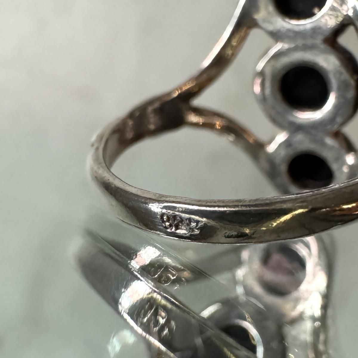 ơ С ꡼󥢥С 󥰡Silver Amber Ring