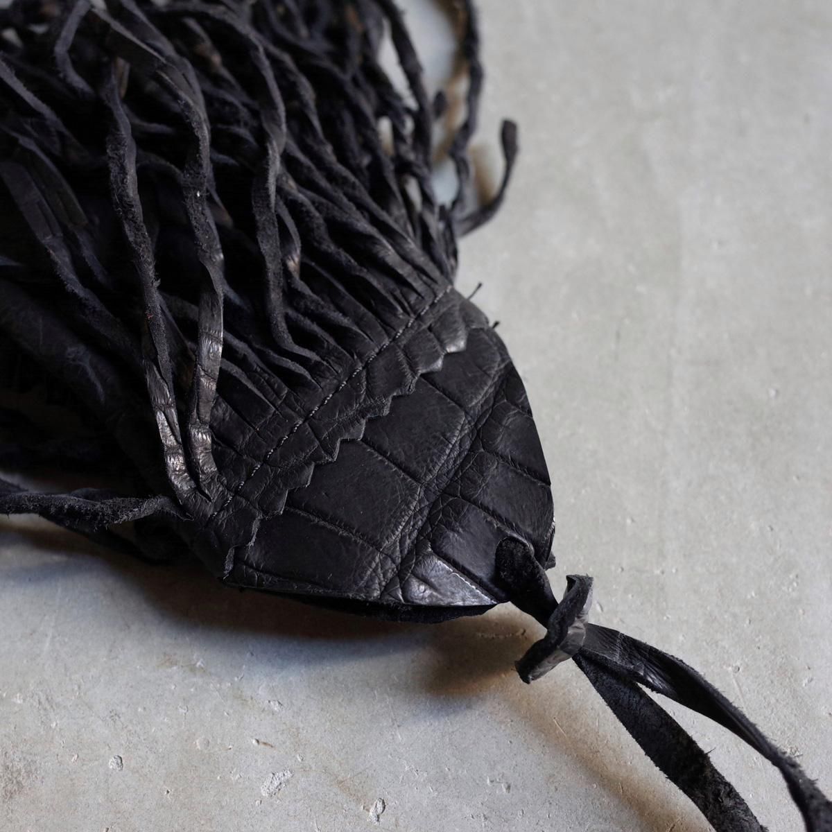 <img class='new_mark_img1' src='https://img.shop-pro.jp/img/new/icons13.gif' style='border:none;display:inline;margin:0px;padding:0px;width:auto;' />CHRISTIAN PEAU LEATHER ACCESSORYʥꥹ ݡ 쥶꡼CROCODILE BLACK 
