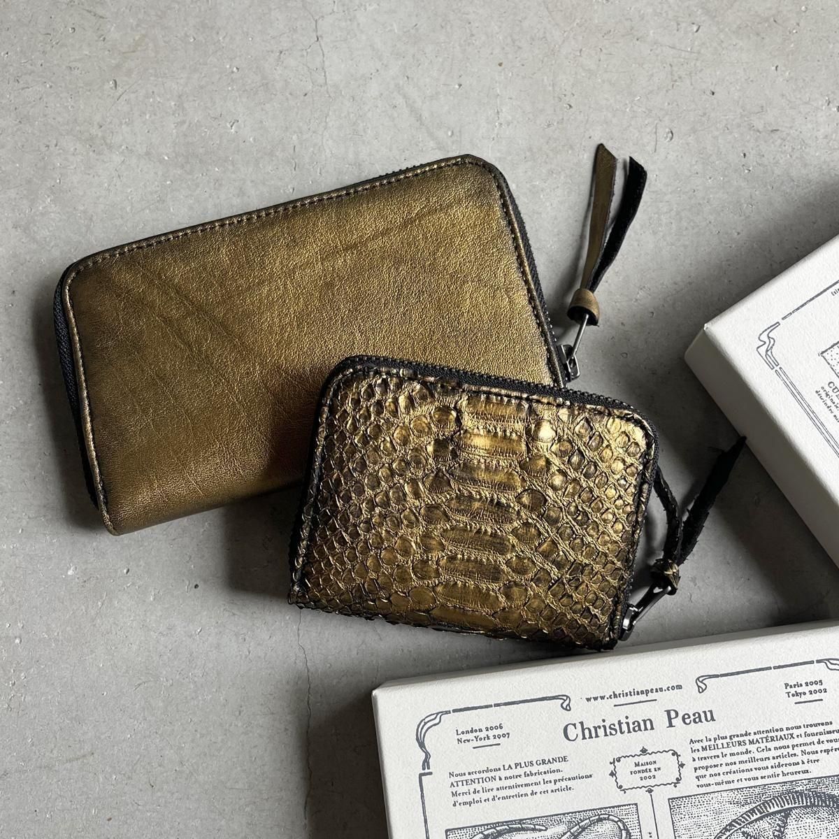 CHRISTIAN PEAU 05138 CP WALLET Sʥꥹ ݡ ۡBLACK/GOLD
