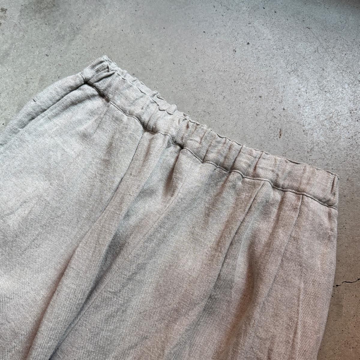 suzuki takayuki farmar's wide pantsʥ業 եޡ磻ɥѥġ Beige / Unisex