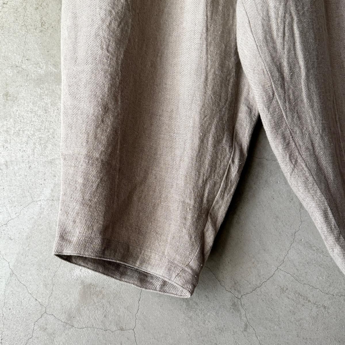 suzuki takayuki farmar's wide pantsʥ業 եޡ磻ɥѥġ Beige / Unisex