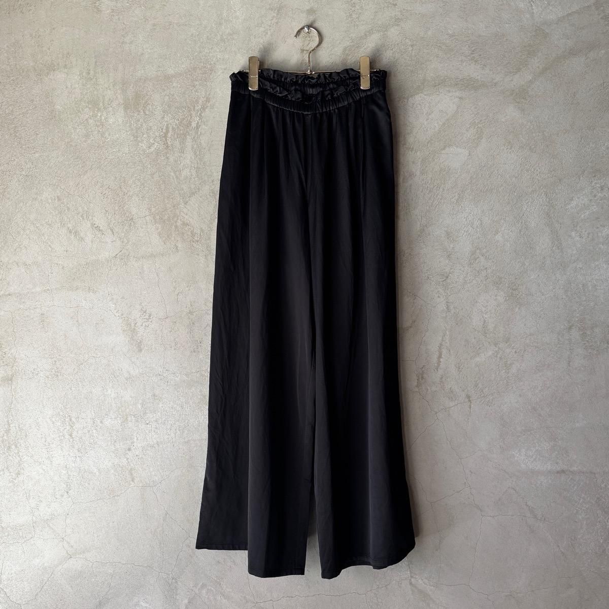 suzuki takayuki gathered pantsʥ業 㥶ɥѥĭBlack