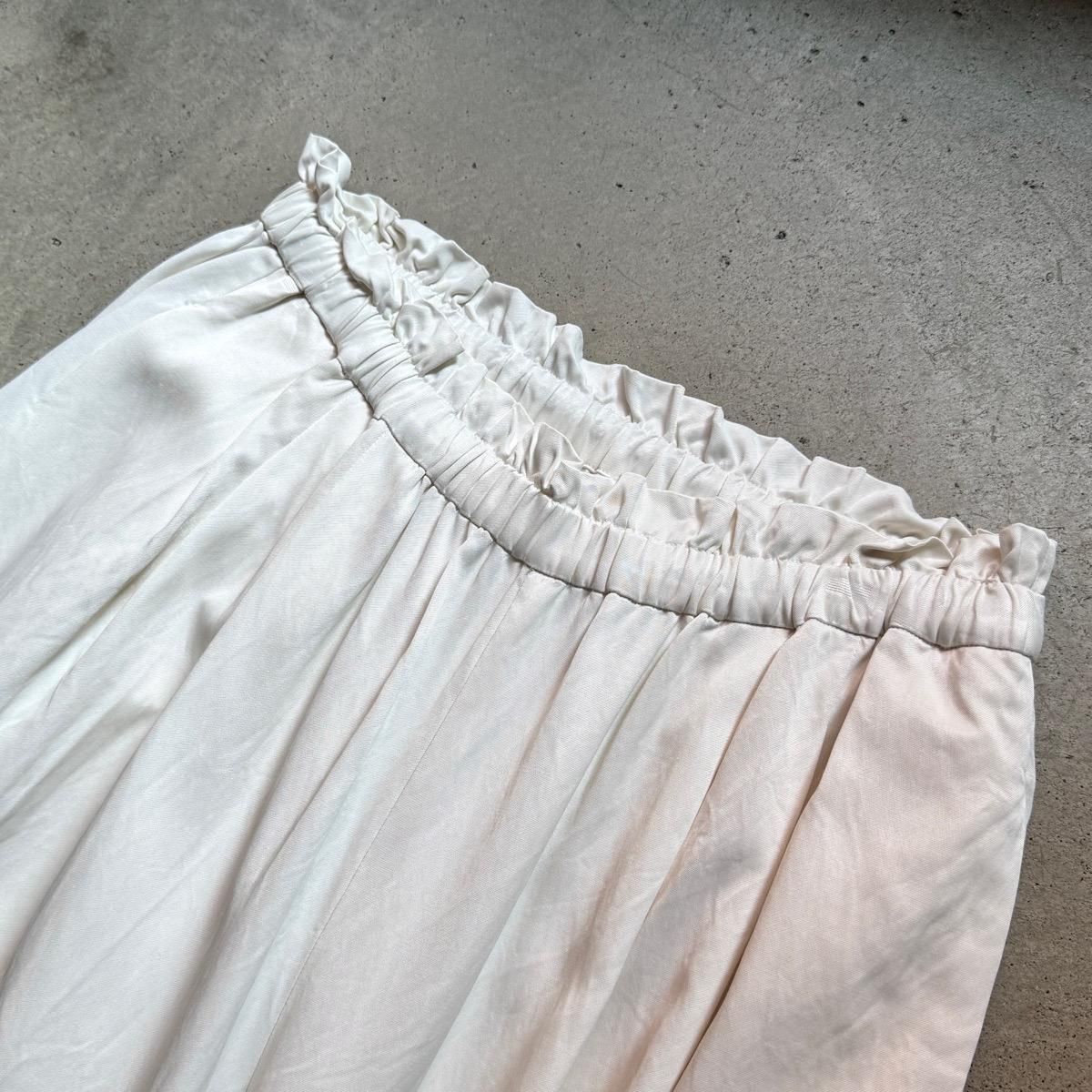 suzuki takayuki gathered pantsʥ業 㥶ɥѥĭOff White