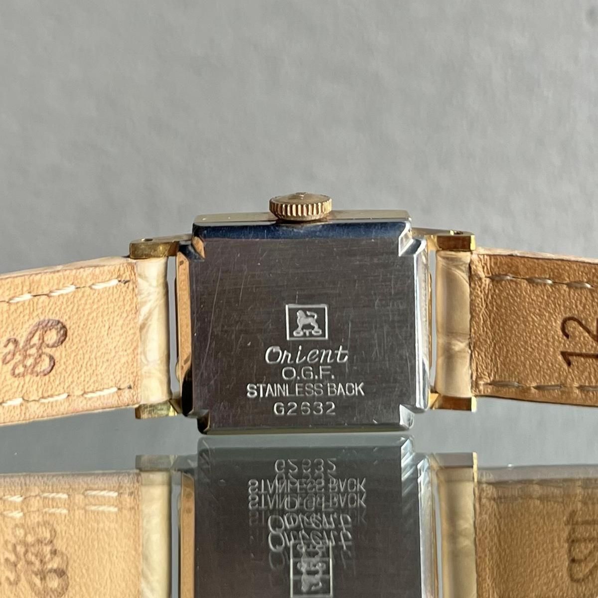 ORIENT Luna（オリエント ルナ）放射線ラインカットガラス スクエア