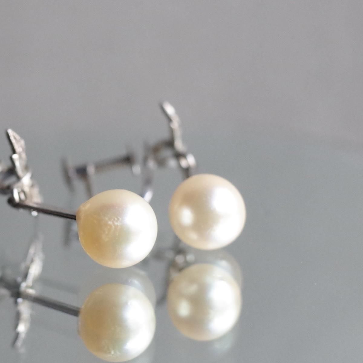 1930ǯ С ܥ 󥰡1930's Silver Ribbon Earrings