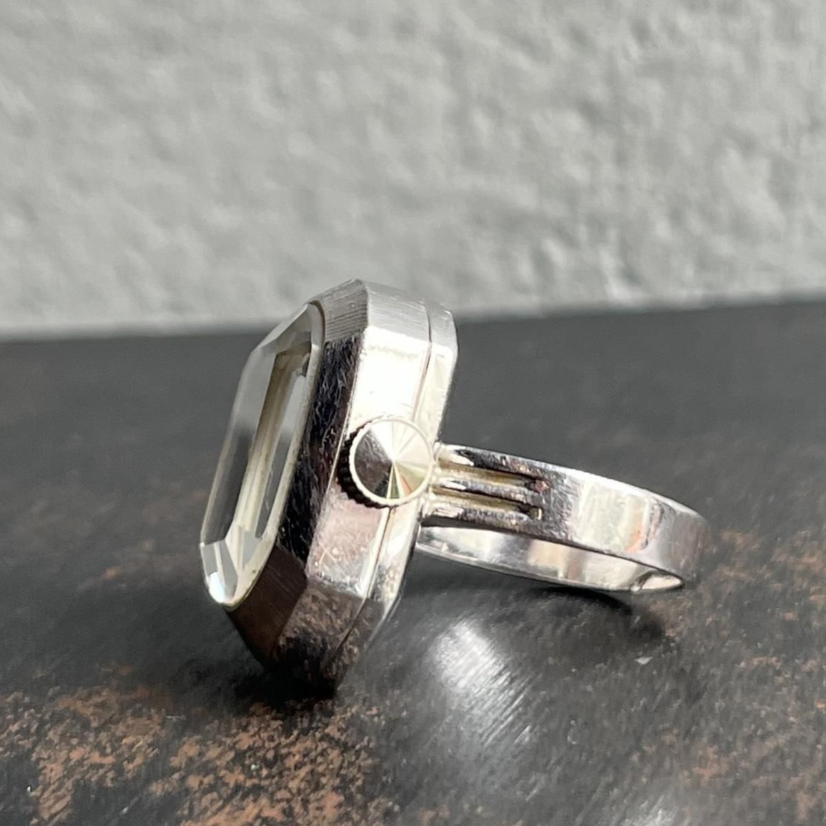 <img class='new_mark_img1' src='https://img.shop-pro.jp/img/new/icons13.gif' style='border:none;display:inline;margin:0px;padding:0px;width:auto;' />SEIKO RING WATCH ( 󥰥å) ֥롼ۥʸ åȥ饹 