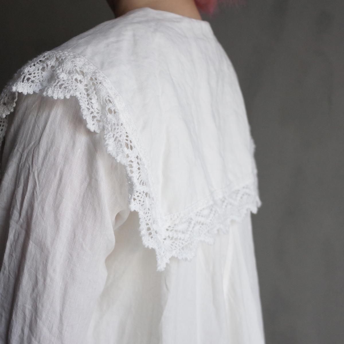 <img class='new_mark_img1' src='https://img.shop-pro.jp/img/new/icons13.gif' style='border:none;display:inline;margin:0px;padding:0px;width:auto;' />HALLELUJAH 7,  Robe Religieuse_col carreʥϥ ƻ ܥå顼Off White