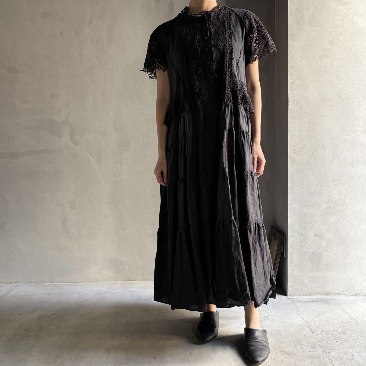 <img class='new_mark_img1' src='https://img.shop-pro.jp/img/new/icons13.gif' style='border:none;display:inline;margin:0px;padding:0px;width:auto;' />HALLELUJAH 6,  Edwardian Robeʥϥ ɥǥ ֡Black
