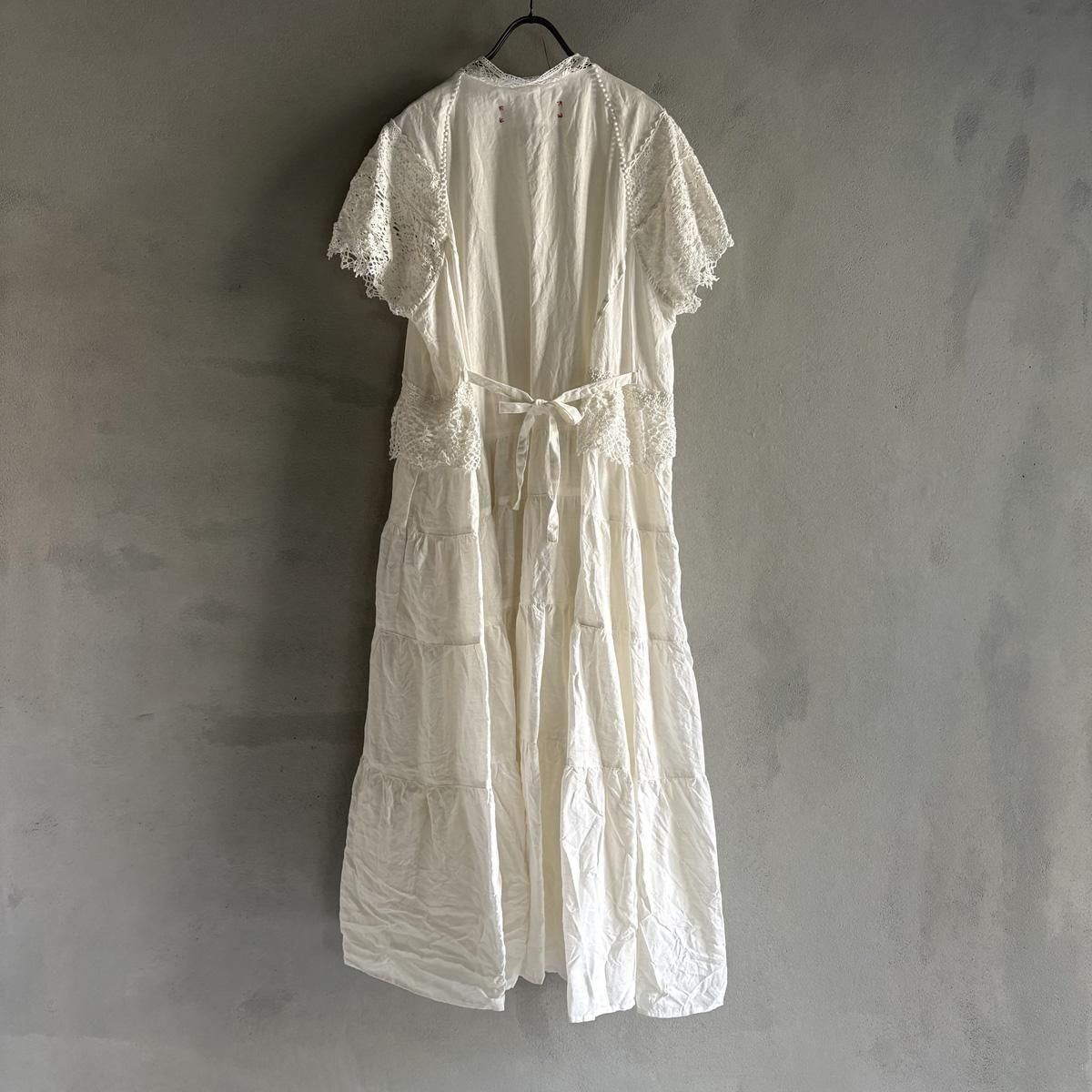 <img class='new_mark_img1' src='https://img.shop-pro.jp/img/new/icons13.gif' style='border:none;display:inline;margin:0px;padding:0px;width:auto;' />HALLELUJAH 6,  Edwardian Robeʥϥ ɥǥ ֡Off White