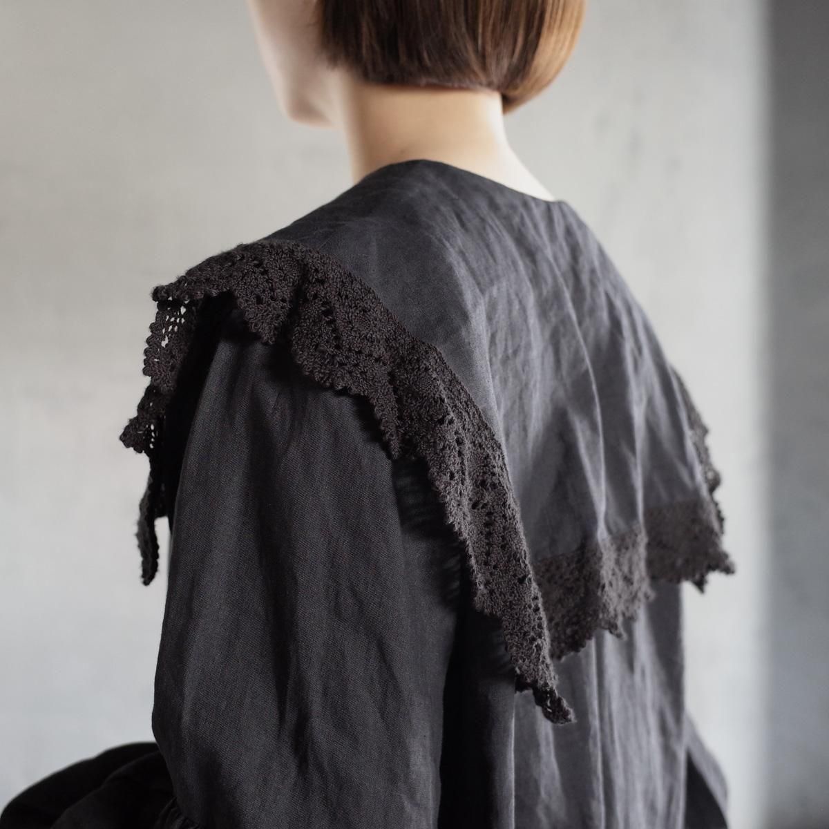HALLELUJAH 5, Chemise Religieuse_col carreʥϥ ƻ֥饦 ܥå顼Black