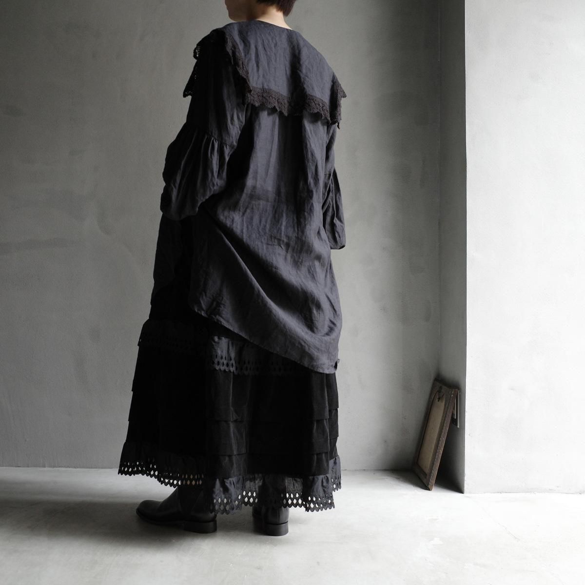 HALLELUJAH 5, Chemise Religieuse_col carreʥϥ ƻ֥饦 ܥå顼Black