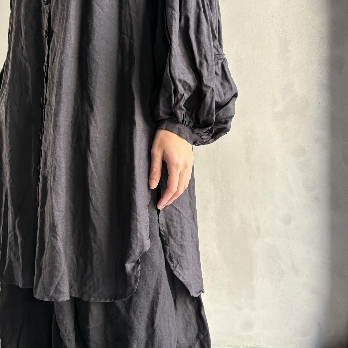 <img class='new_mark_img1' src='https://img.shop-pro.jp/img/new/icons13.gif' style='border:none;display:inline;margin:0px;padding:0px;width:auto;' />HALLELUJAH 5, Chemise Religieuse_col carreʥϥ ƻ֥饦 ܥå顼Black