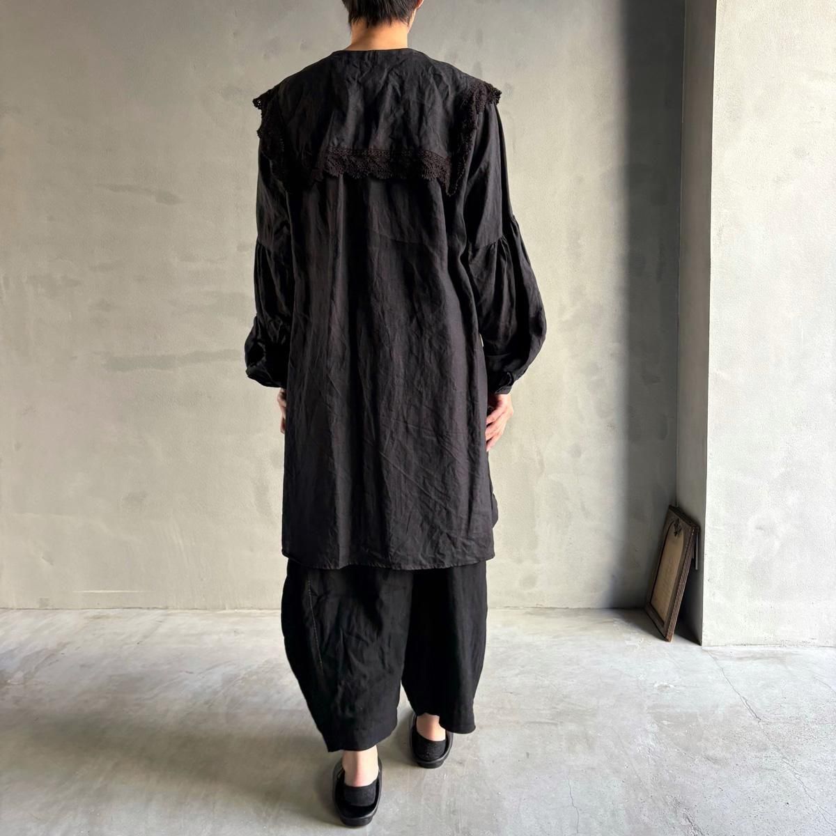 <img class='new_mark_img1' src='https://img.shop-pro.jp/img/new/icons13.gif' style='border:none;display:inline;margin:0px;padding:0px;width:auto;' />HALLELUJAH 5, Chemise Religieuse_col carreʥϥ ƻ֥饦 ܥå顼Black