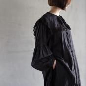 HALLELUJAH 5, Chemise Religieuse_col carreʥϥ ƻ֥饦 ܥå顼Black
