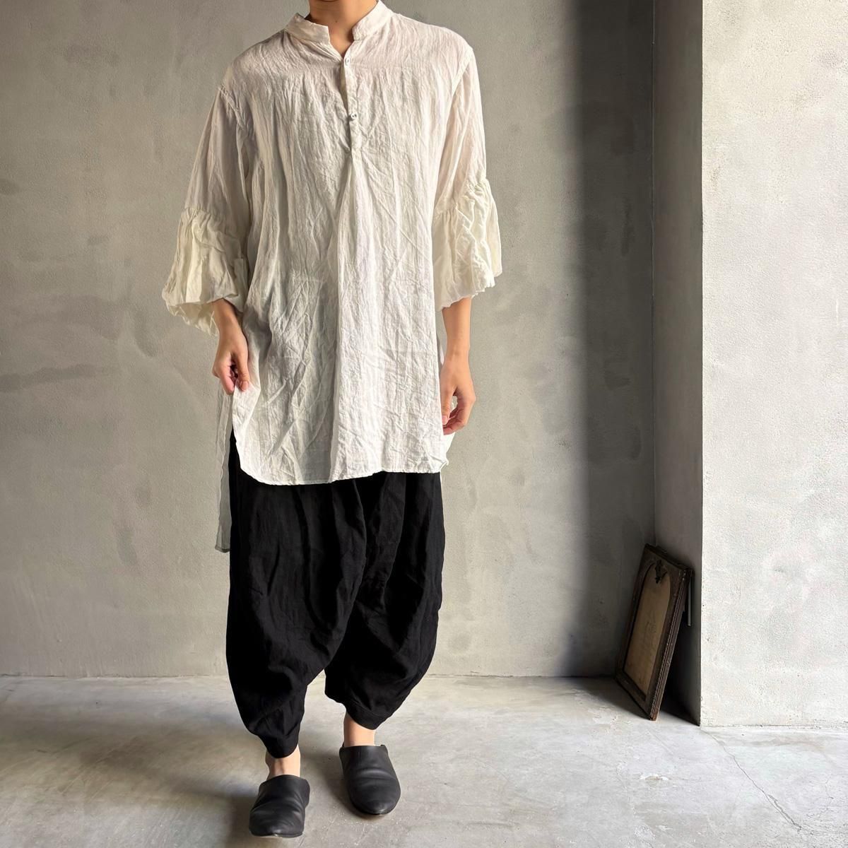 <img class='new_mark_img1' src='https://img.shop-pro.jp/img/new/icons13.gif' style='border:none;display:inline;margin:0px;padding:0px;width:auto;' />HALLELUJAH 11, Edwardian Chemiseʥϥ ɥǥ ֥饦Off White