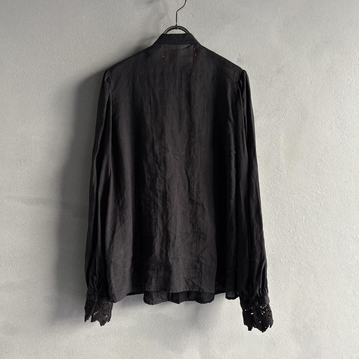 <img class='new_mark_img1' src='https://img.shop-pro.jp/img/new/icons13.gif' style='border:none;display:inline;margin:0px;padding:0px;width:auto;' />HALLELUJAH 2, Chemise a Dentelleʥϥ 졼 ֥饦Black
