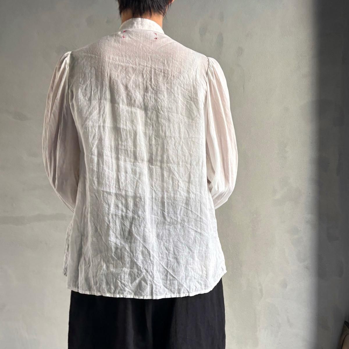 <img class='new_mark_img1' src='https://img.shop-pro.jp/img/new/icons13.gif' style='border:none;display:inline;margin:0px;padding:0px;width:auto;' />HALLELUJAH 2, Chemise a Dentelleʥϥ 졼 ֥饦Off White