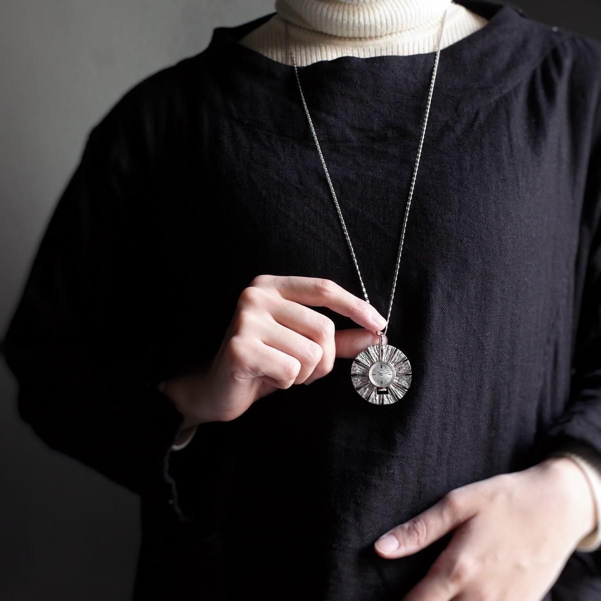 SEIKO PENDANT WATCHʥ ڥȥå˥С SILVER