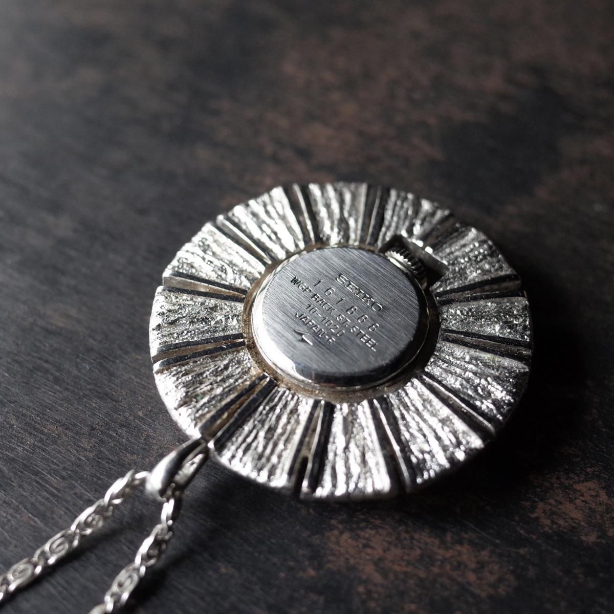 SEIKO PENDANT WATCHʥ ڥȥå˥С SILVER
