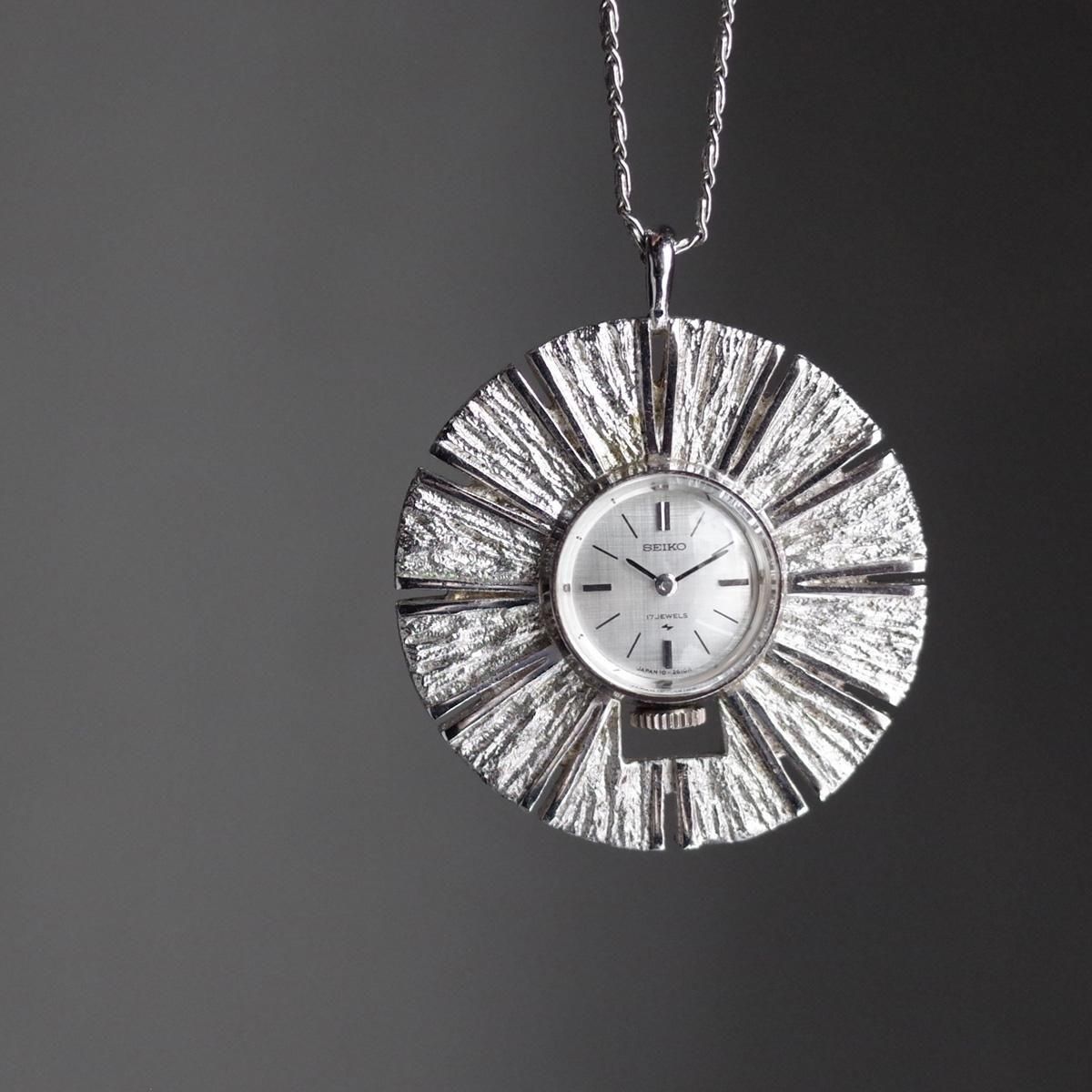 SEIKO PENDANT WATCHʥ ڥȥå˥С SILVER