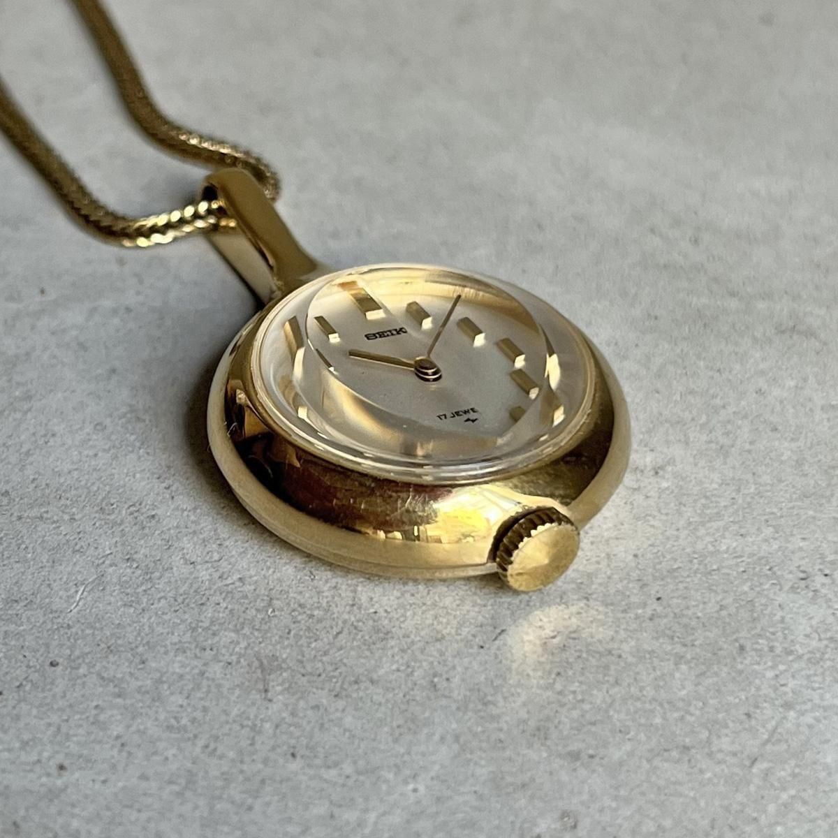 SEIKO PENDANT WATCHʥ ڥȥåˤ ĥСǥå åȥ饹
