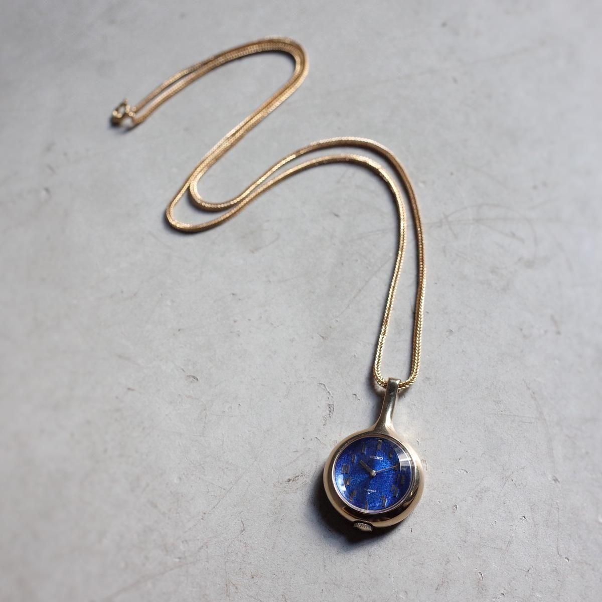 SEIKO PENDANT WATCHʥ ڥȥåˤ ĥСǥå åȥ饹 ʸ