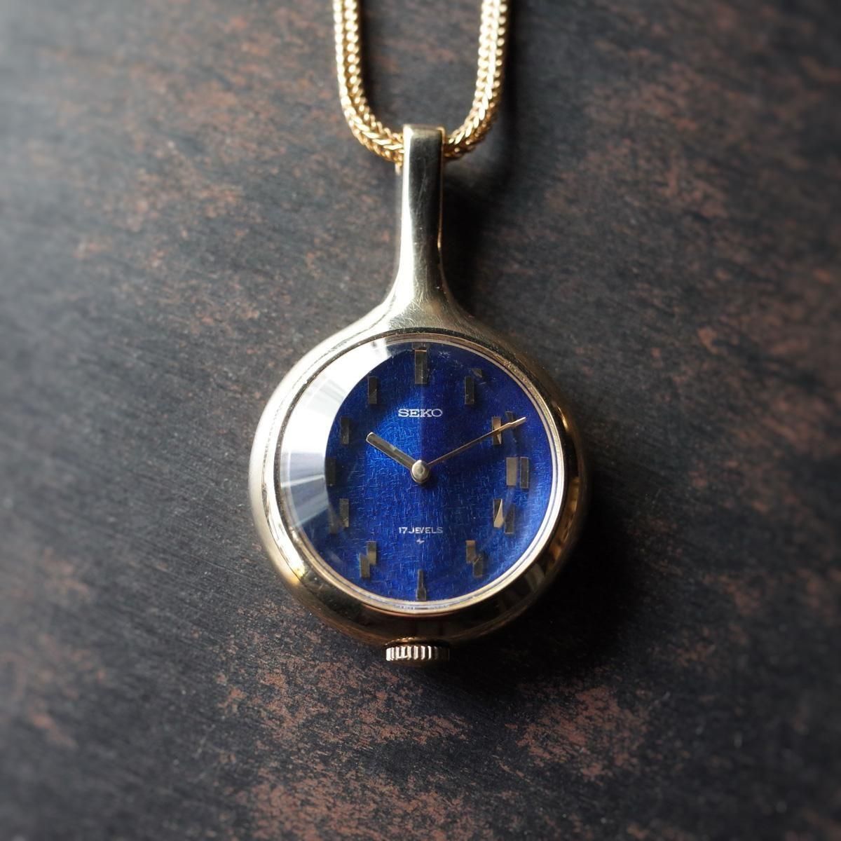 SEIKO PENDANT WATCHʥ ڥȥåˤ ĥСǥå åȥ饹 ʸ